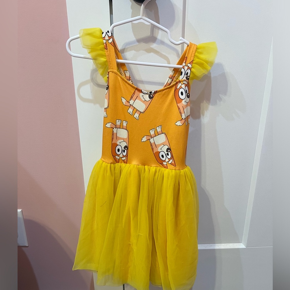 Yellow/Orange Bingo Dress.